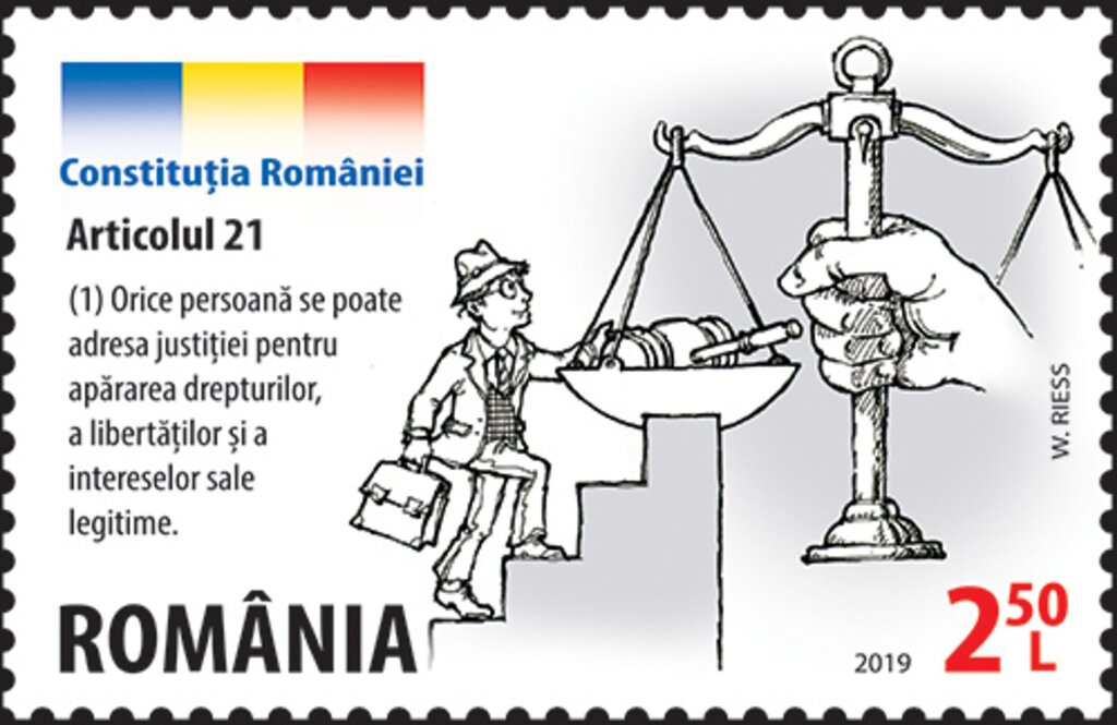 Illustration symbolizing the right to free access to justice